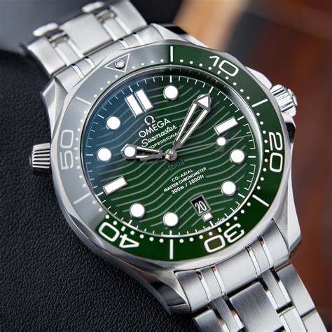 omega seamaster professional green|vintage Omega Seamaster green dial.